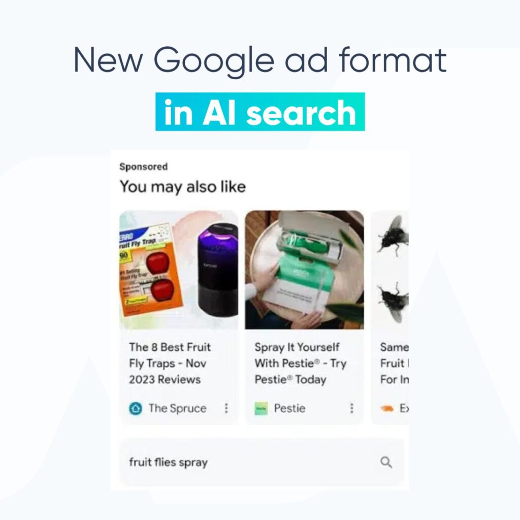 reclame sponsorizate Google SGE