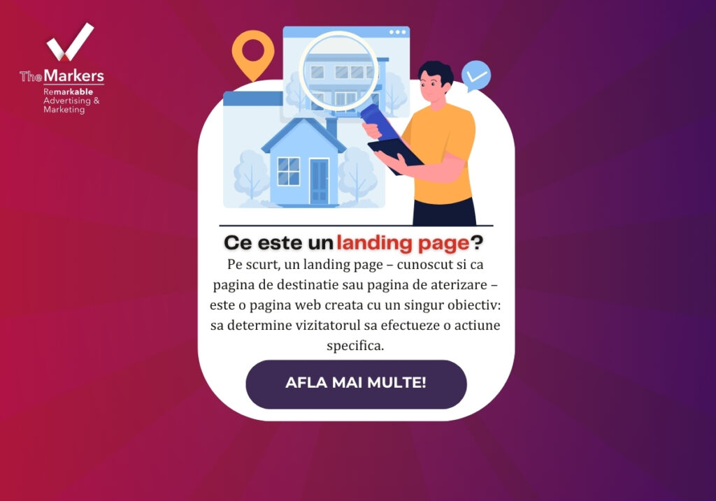 landing page the markers